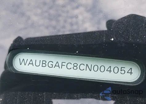 2012 Audi A6 3.0 Premium from USA, damaged, VIN WAUBGAFC8CN004054